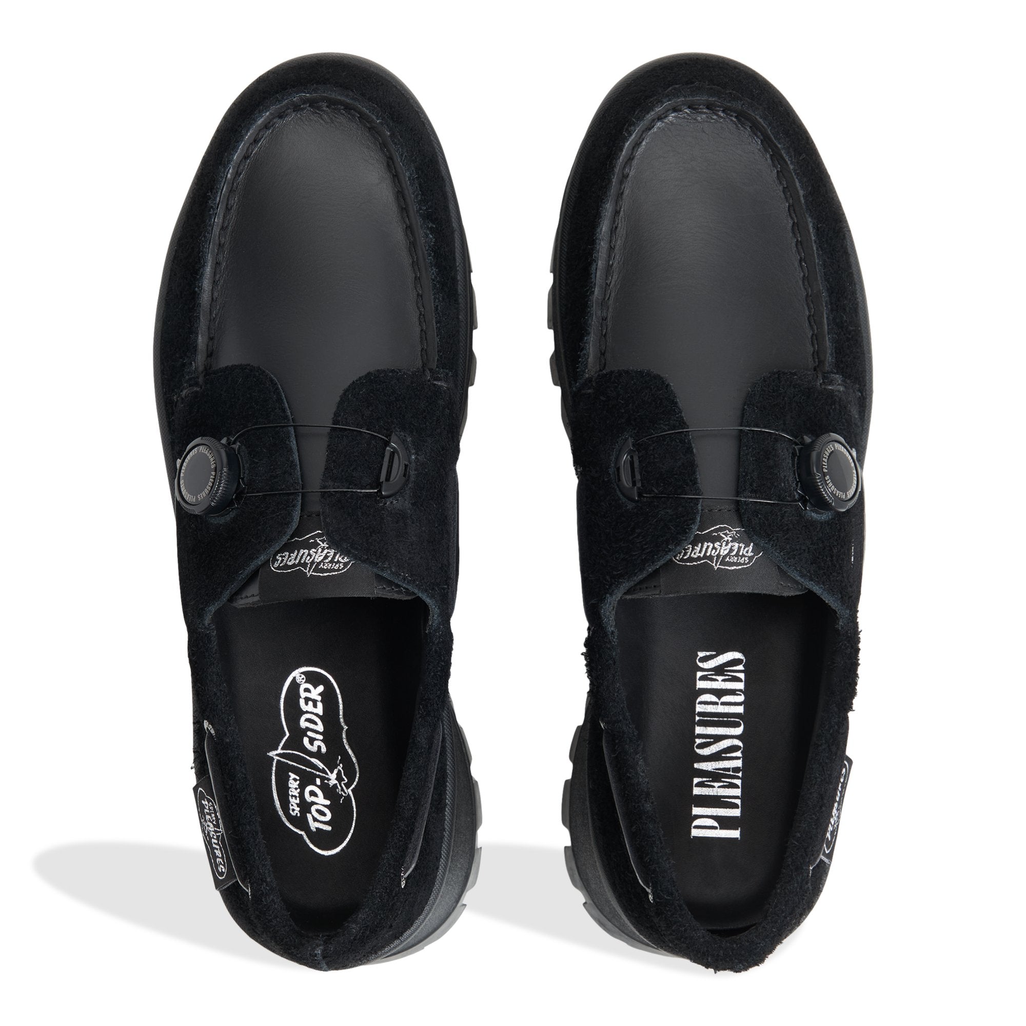 Sperry x Pleasures 3-Eye Vibram Turn-Lock Lug Boat - Image 6