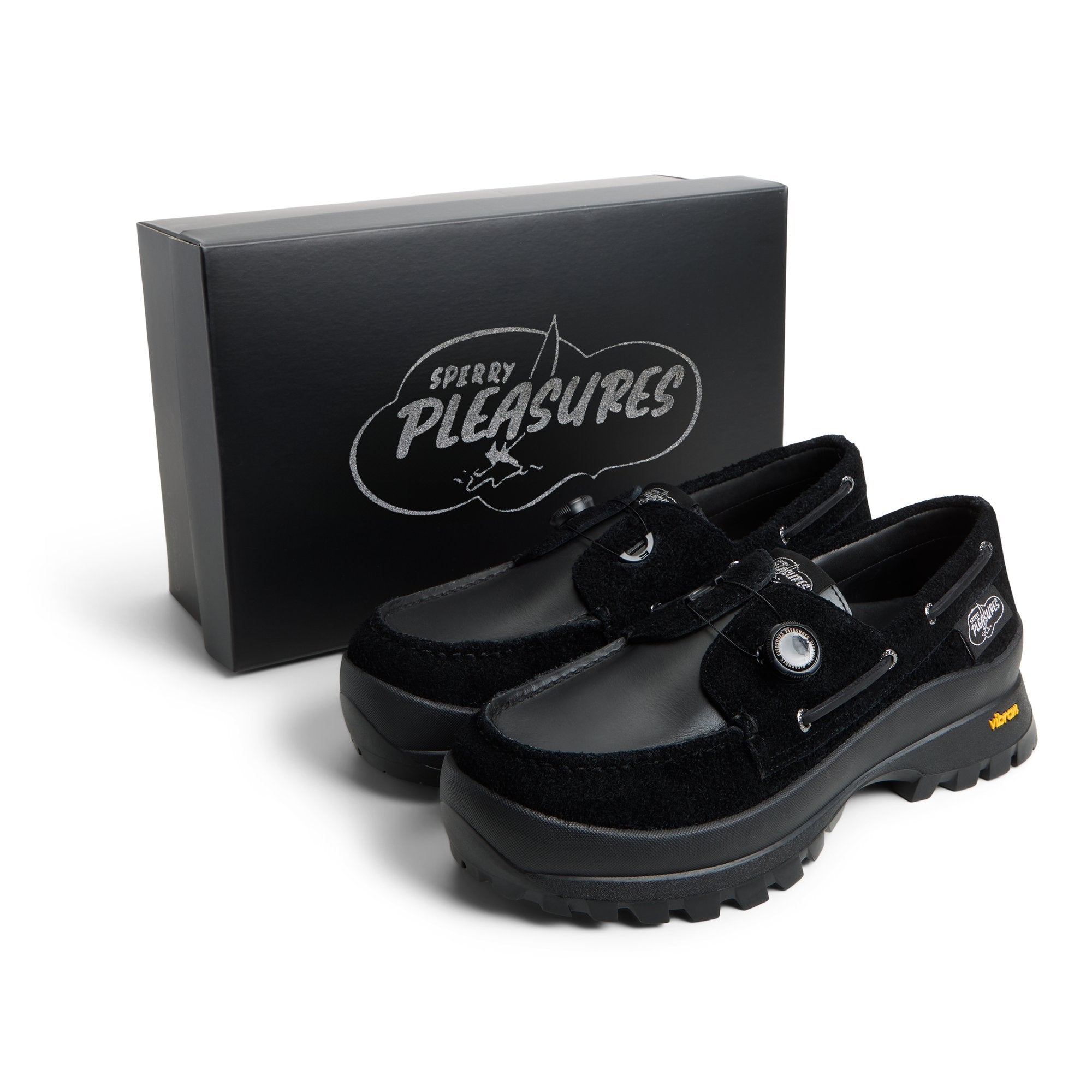 Sperry x Pleasures 3-Eye Vibram Turn-Lock Lug Boat - Image 7