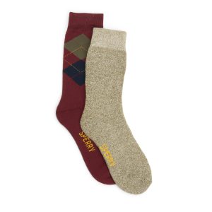 Mens 2-Pack Boot Socks