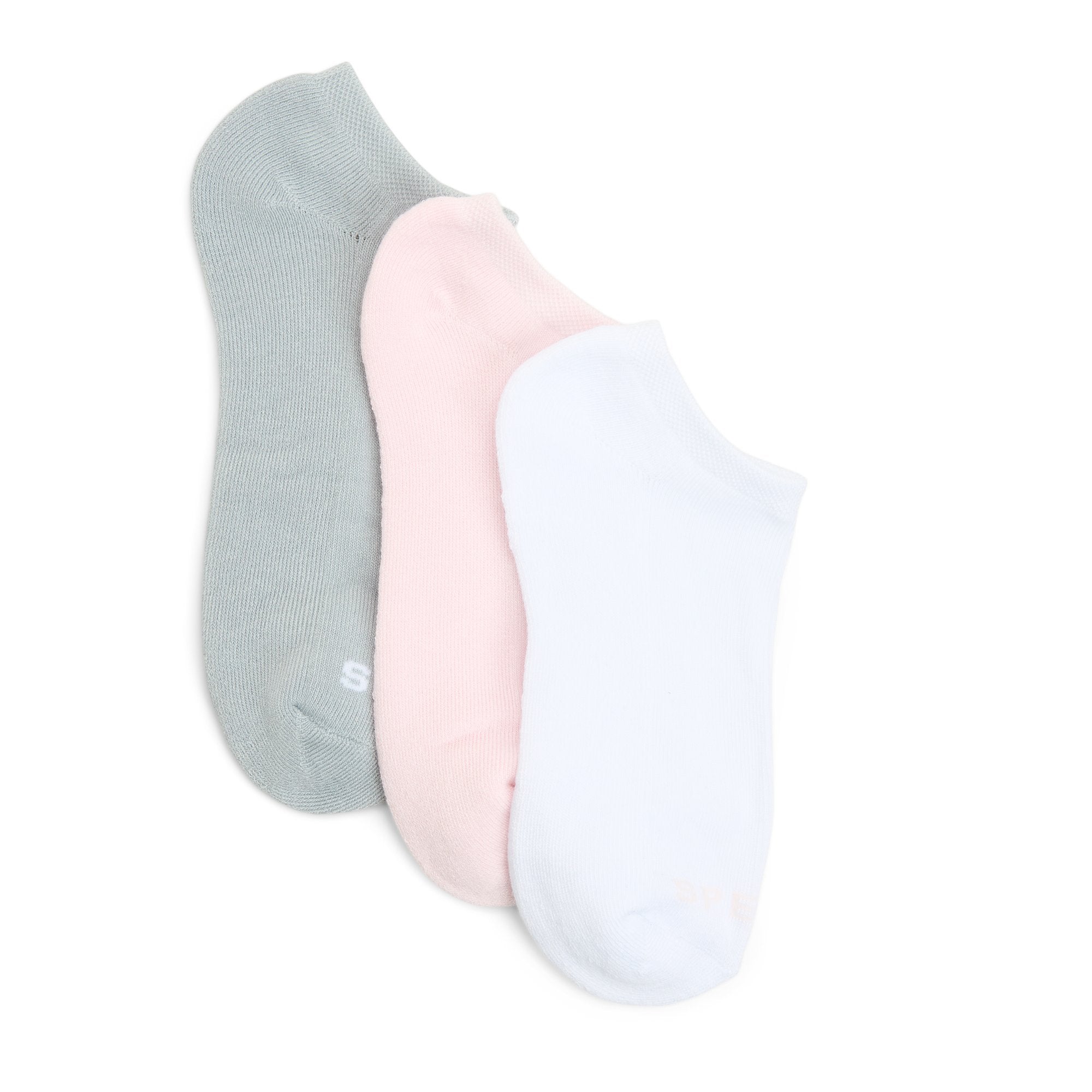 Ladies 3-Pack No-Show Socks