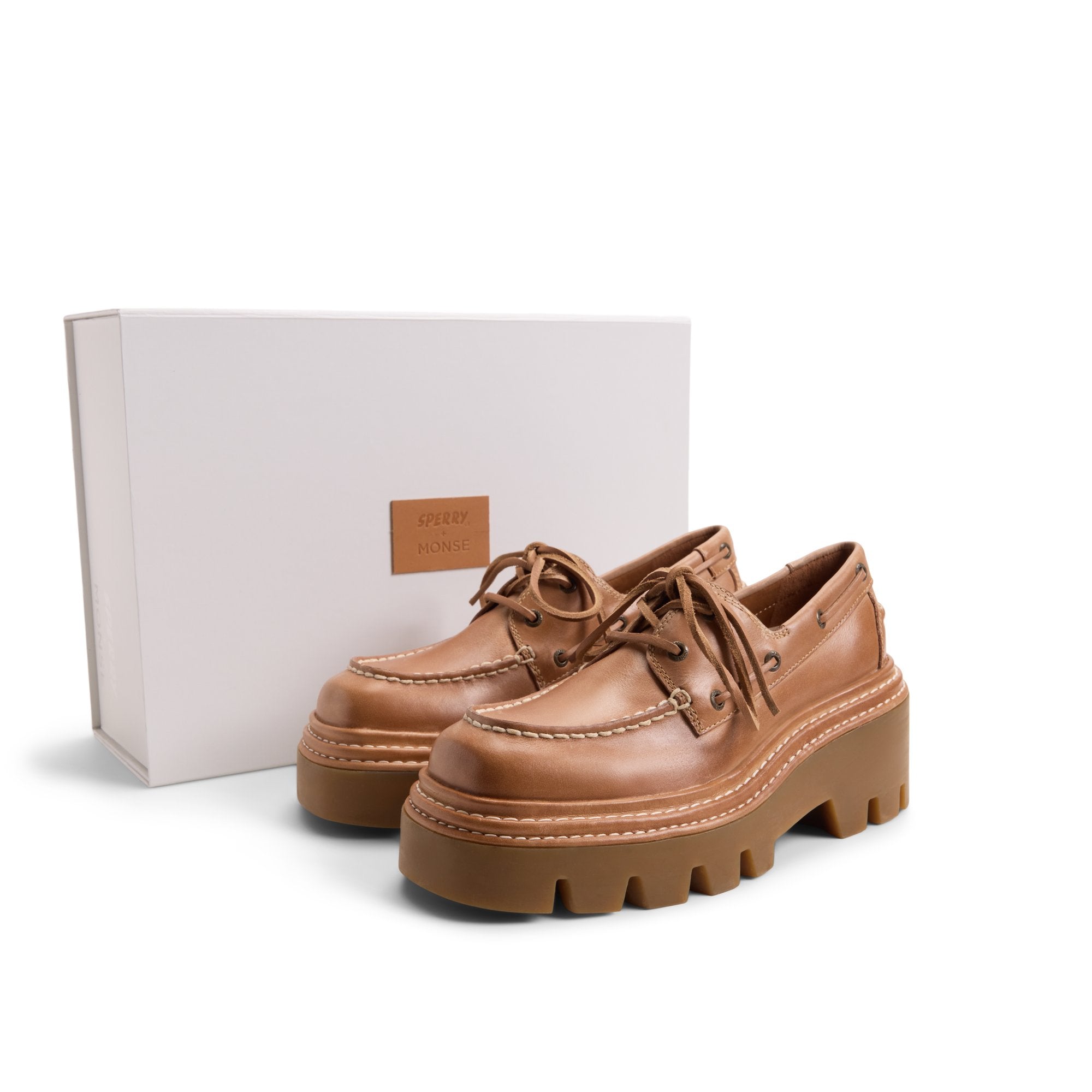Sperry x MONSE Authentic Original? 2-Eye Lug Boat Shoe - Image 7